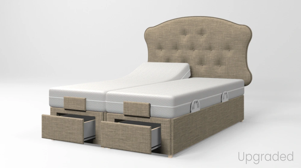 Upgraded Double Adjustable Bed