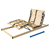 Slide back adjustable bed mechanism 